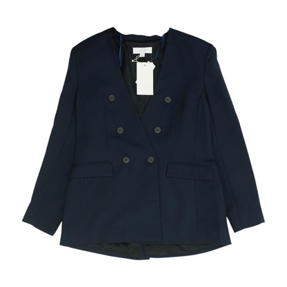 Navy Solid Blazer