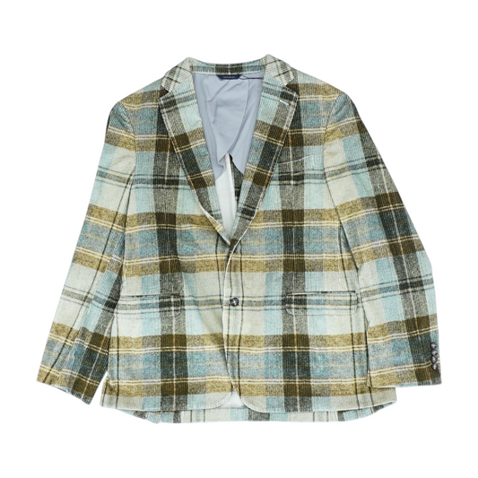 Brown Plaid Ventana Corduroy Sport Coat