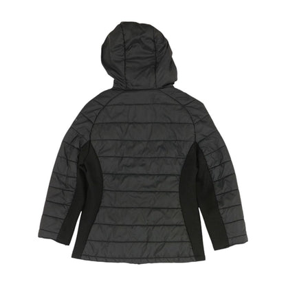 Black Solid Ski Jacket