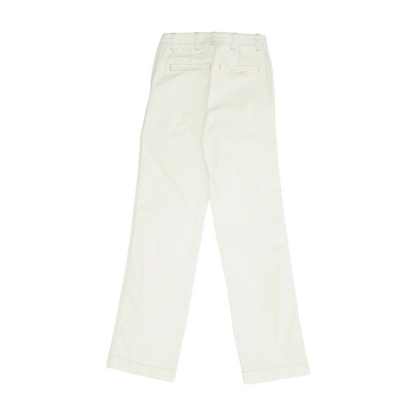 White Straight Jeans