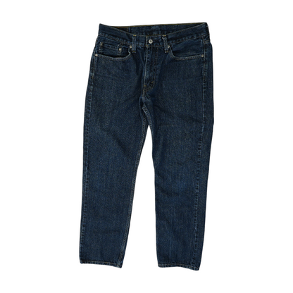 514 Navy Straight Jeans