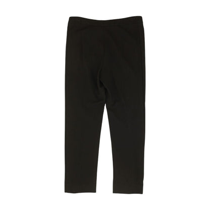 Black Solid Pants