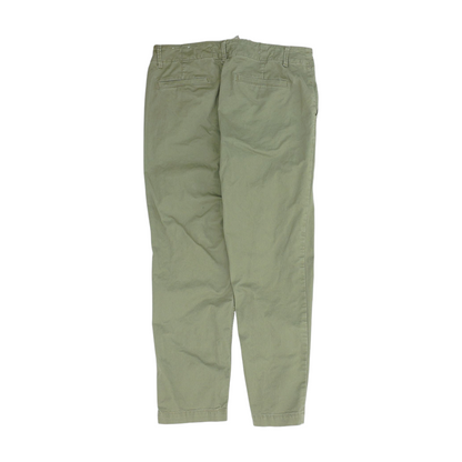 Green Slim Pants