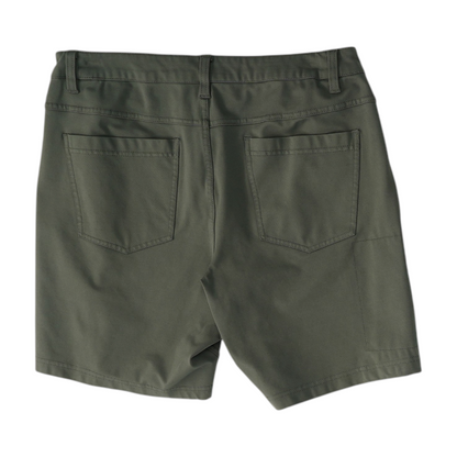 Gray 5-Pocket Shorts