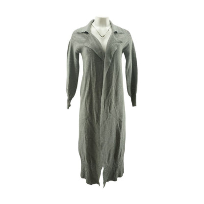 Gray Cardigan Sweater
