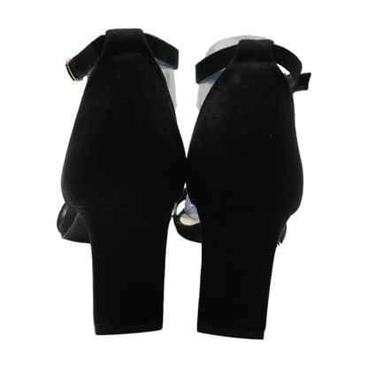 Black Block Heels