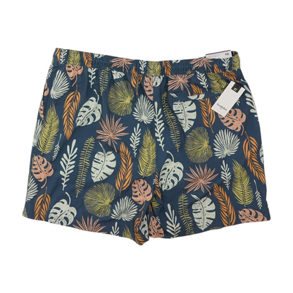 Blue Tropical Swim Bottom