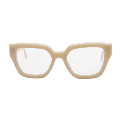 White QIS Cat Eye Prescription Eyewear