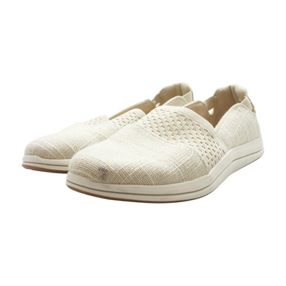 Beige Slip-On Flats