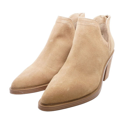 Beige Ankle Boots