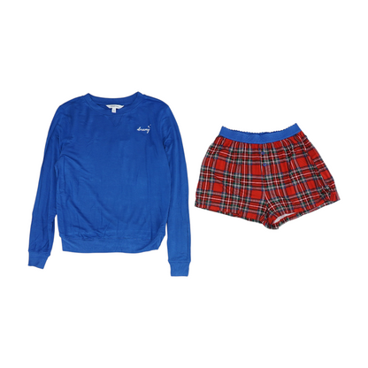 Red Plaid Pajama Set