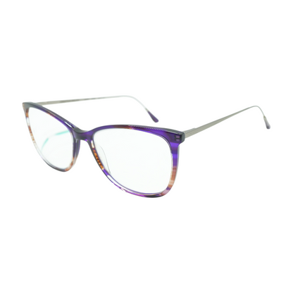 Purple Aleah Cat Eye Prescription Eyewear