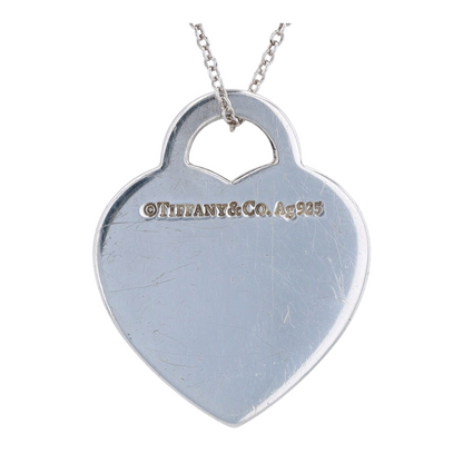 Tiffany & Co. Sterling Silver Pendant Necklace – Image 4