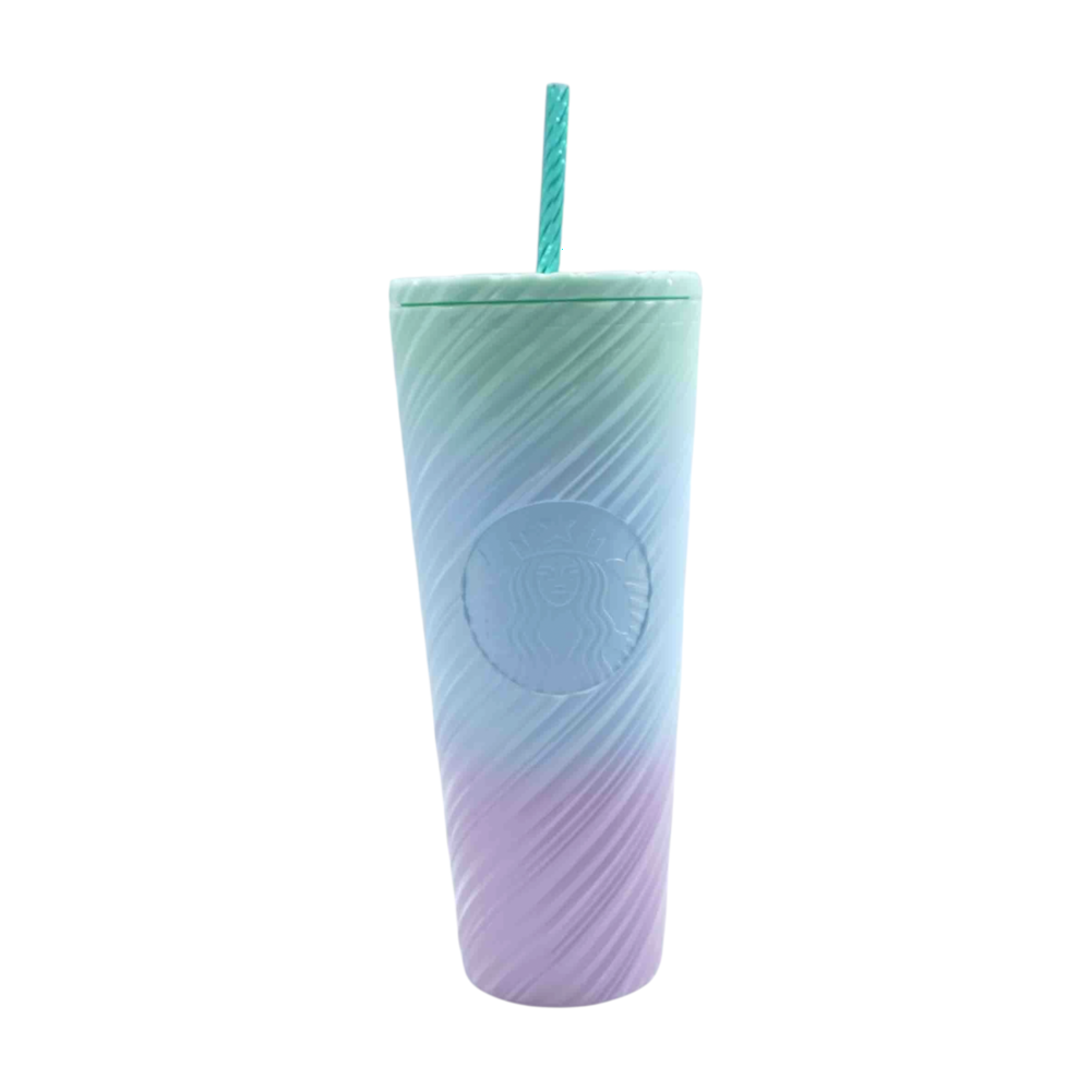 Multicolored 24oz Cup with Lid