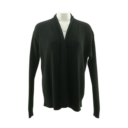 Black Cardigan Sweater