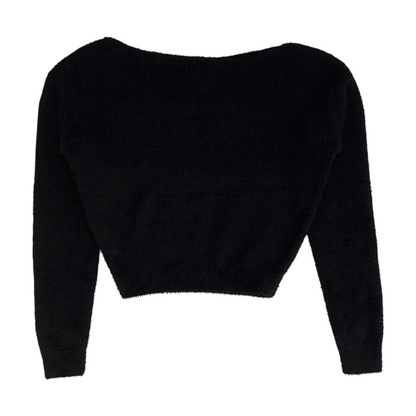 Black Pullover Sweater