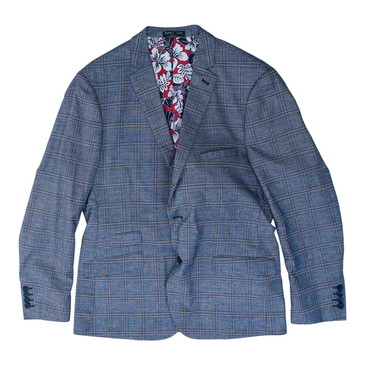 Blue Plaid Sport Coat