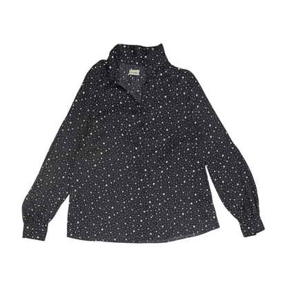 Gray Graphic Button Down