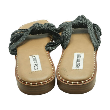 Black Flat Sandals