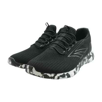 Black Low-Top Athletic Shoes