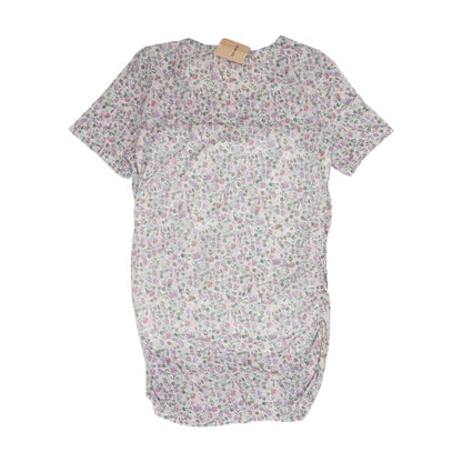 White Floral Blouse