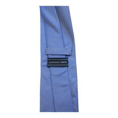 Blue Geometric Neck Tie
