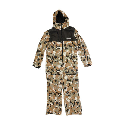Camo Polyester Blend Ski Suit