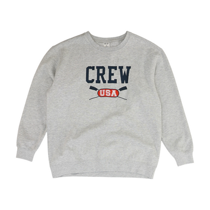 Gray Solid Sweatshirt Pullover