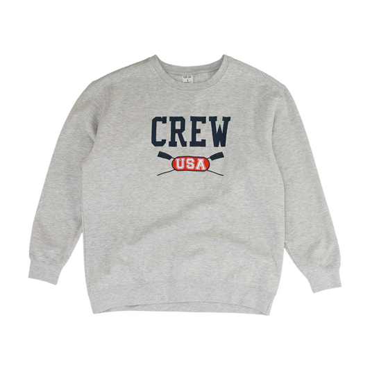 Gray Solid Sweatshirt Pullover