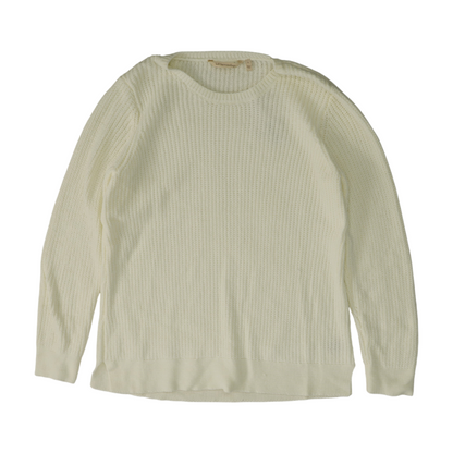 White Pullover Sweater