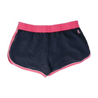 Gray Color Block Active Shorts