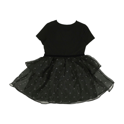 Black Graphic Dress