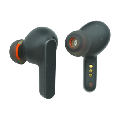 Black Live Pro+ Wireless Earbuds