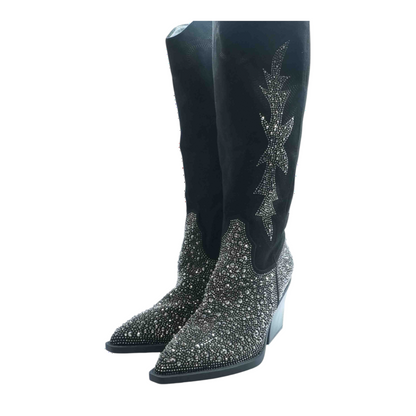 Black Western Boots