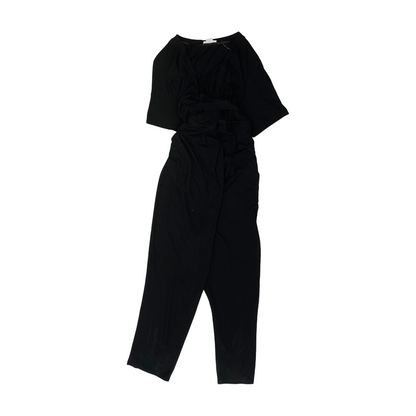 Black Maternity Jumpsuit