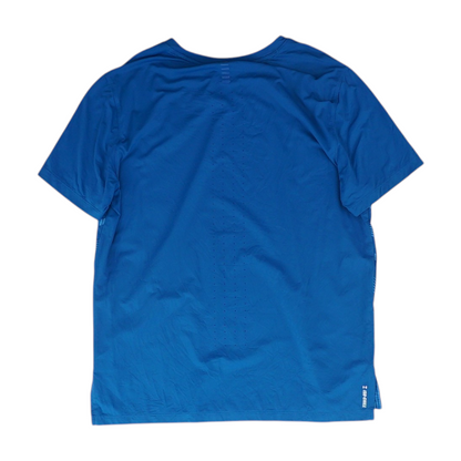 Blue Solid Active T-Shirt