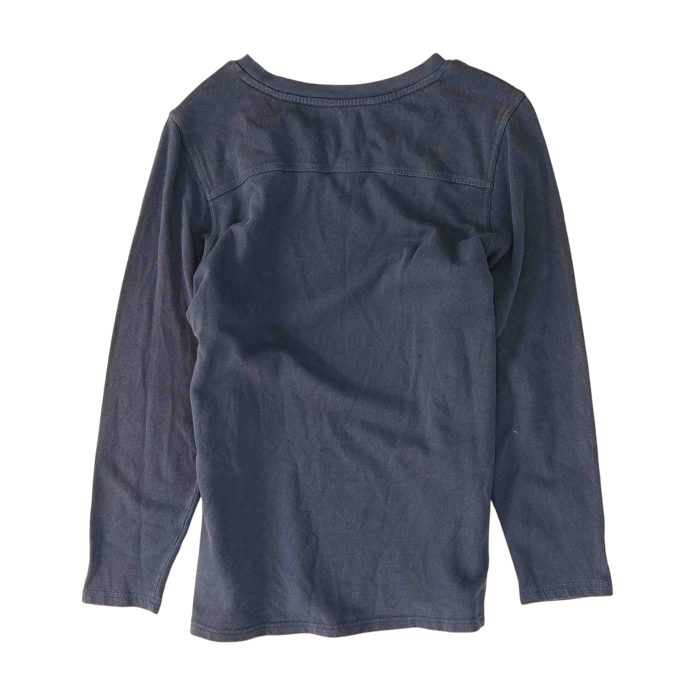 Gray Solid Sweatshirt Pullover