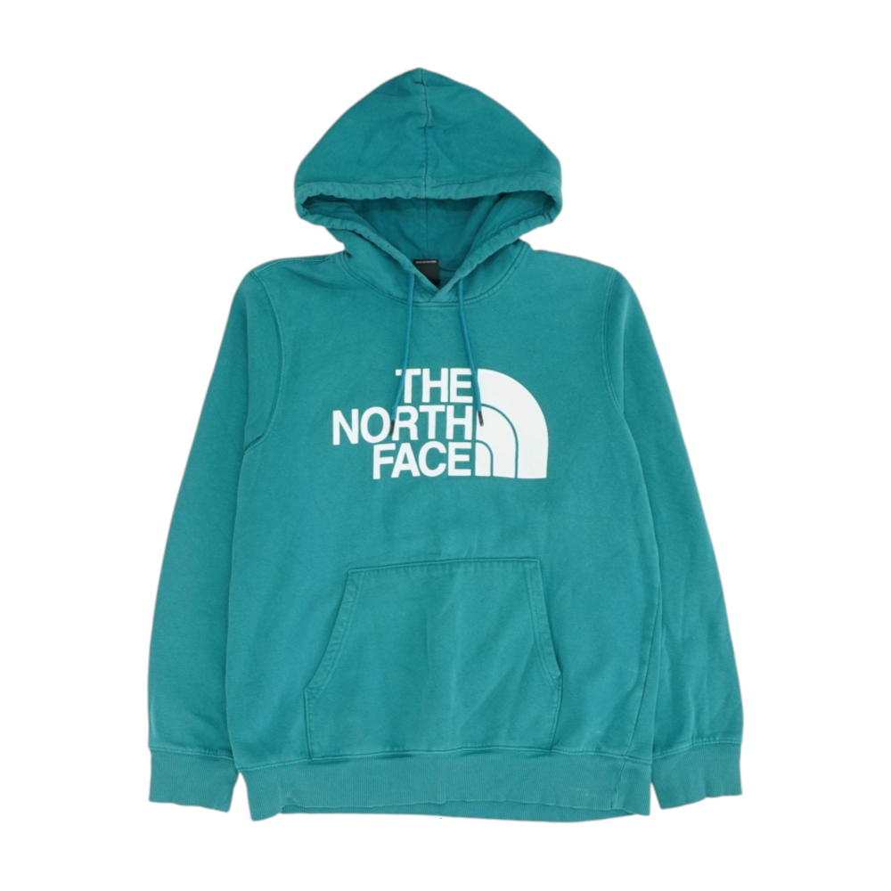 Green Solid Hoodie Pullover