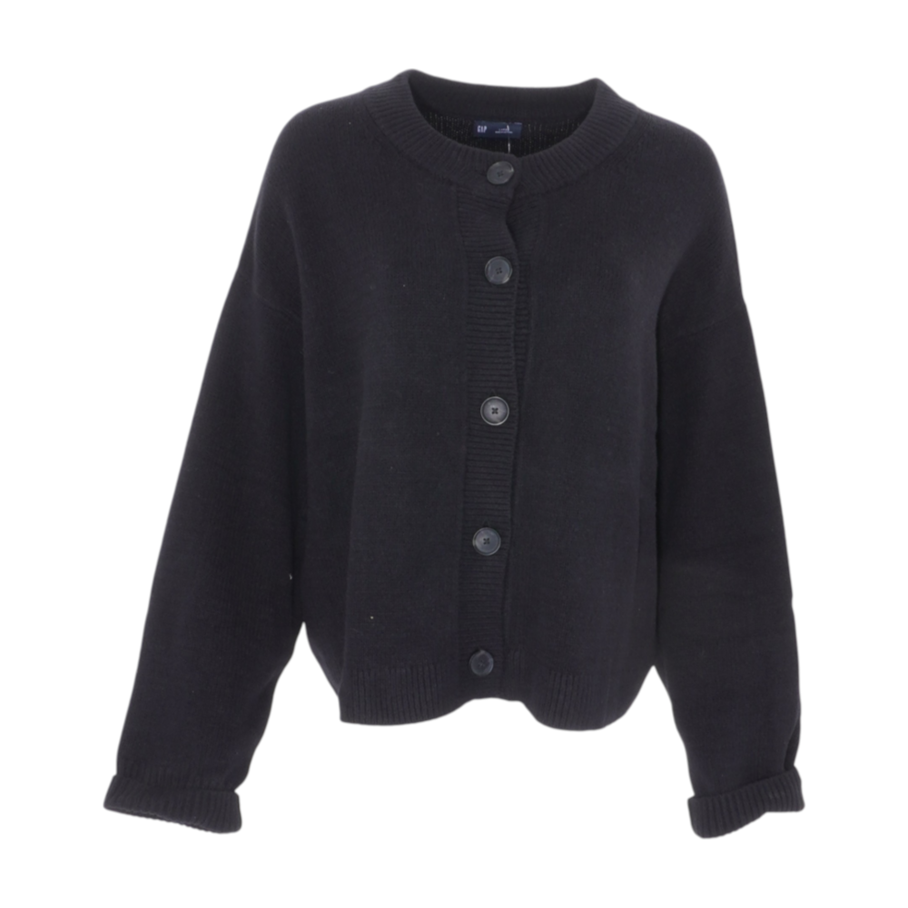 Black Cardigan Sweater