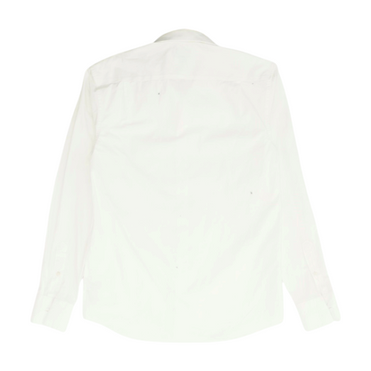 White Long Sleeve Button Down