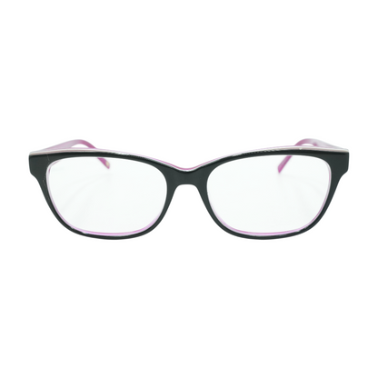 Black JU 154 Oval Prescription Eyewear