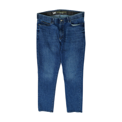 Navy Tapered Jeans