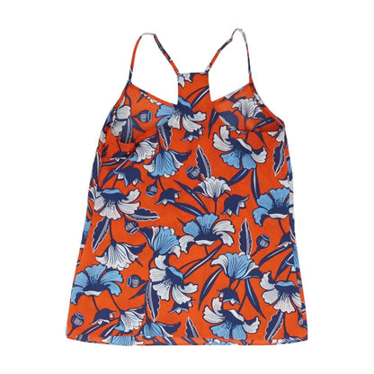 Multi Graphic Sleeveless Blouse