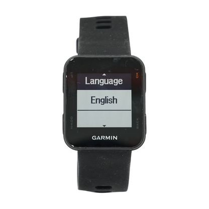 32mm Approach S10 Black Smartwatch Black Band M/L