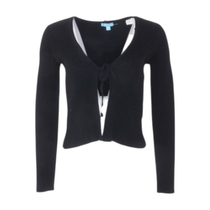Black Cardigan Sweater
