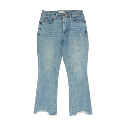 Blue Bootcut Jeans