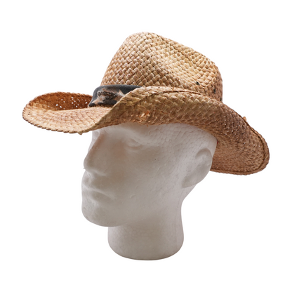 Beige Western Hat