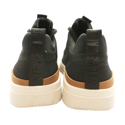 Black Lace-Up Casual Shoes