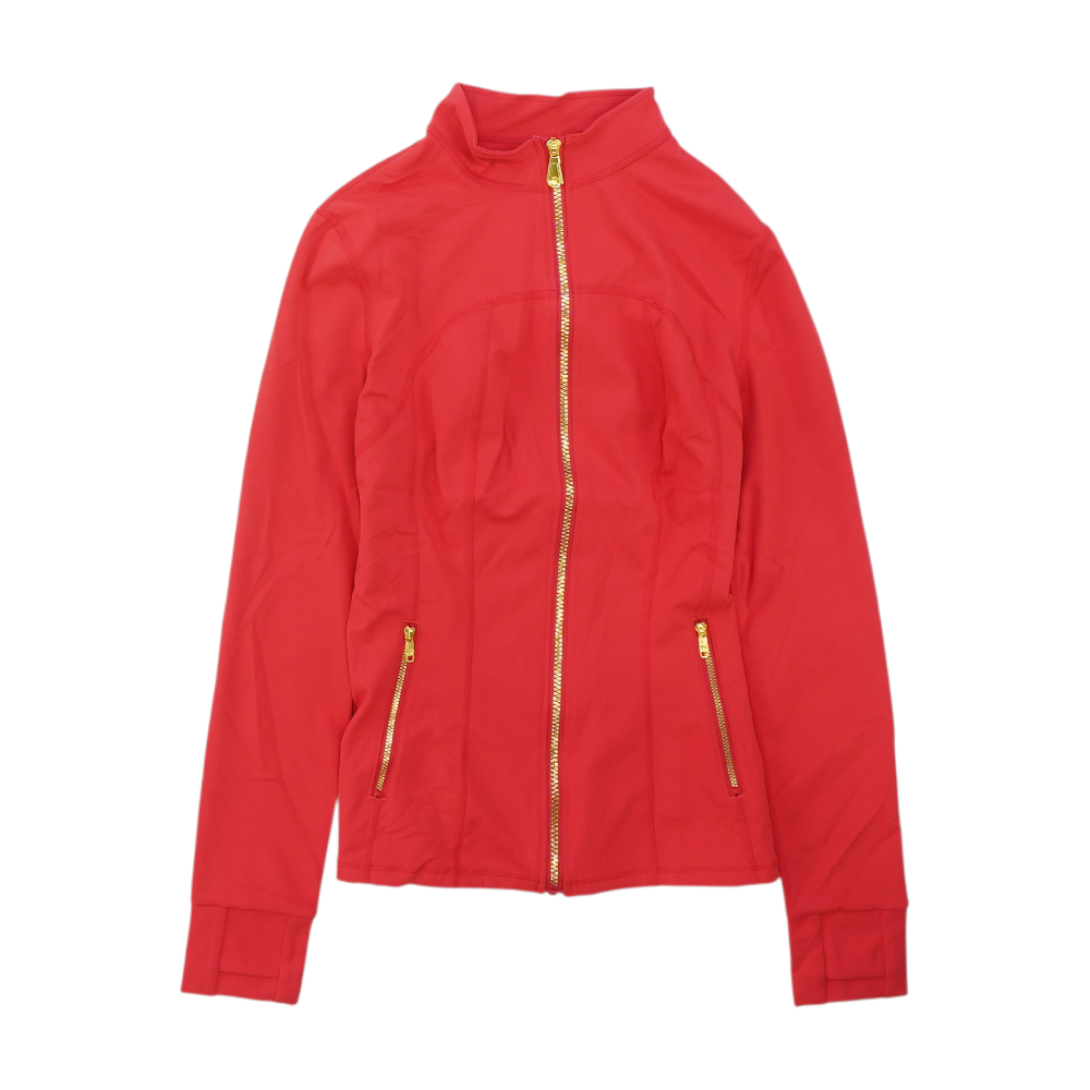 Pink Solid Active Jacket