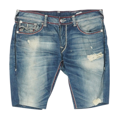Blue Denim Shorts
